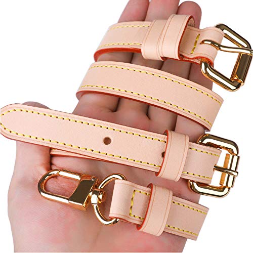 2 Three+Straps+Adjustable+VegetableTanning+Discoloration+Cowhide