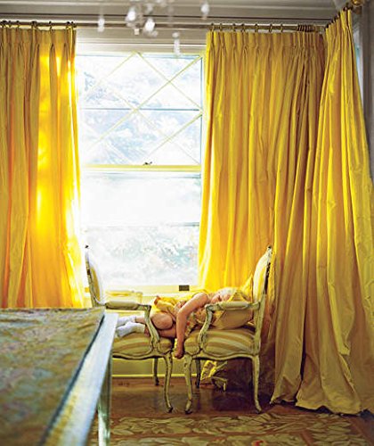 100% Pure SILK Dupioni FABRIC golden yellow 54" with slubs