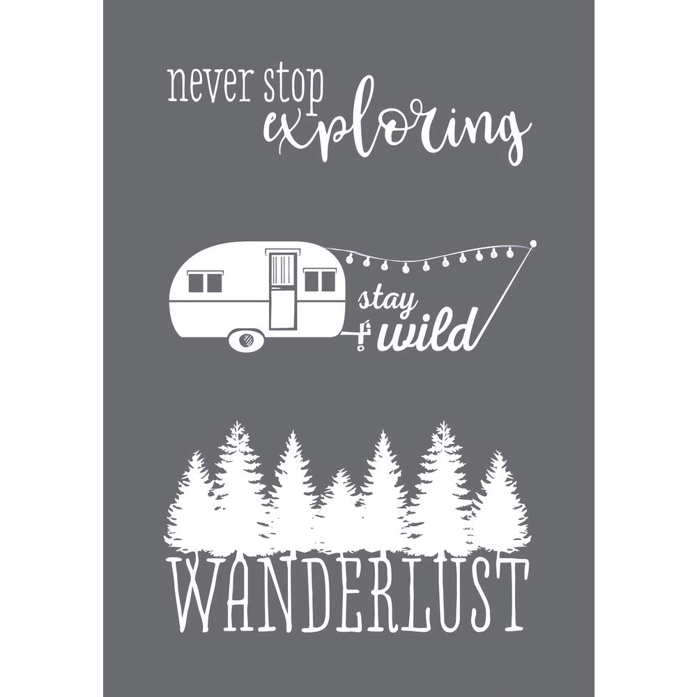 Rayher 45103000 Adhesive Mask Stencil for Crafts and Painting, Reusable Silk Screen Template, Craft Squeegee Included, 14.8x21cm