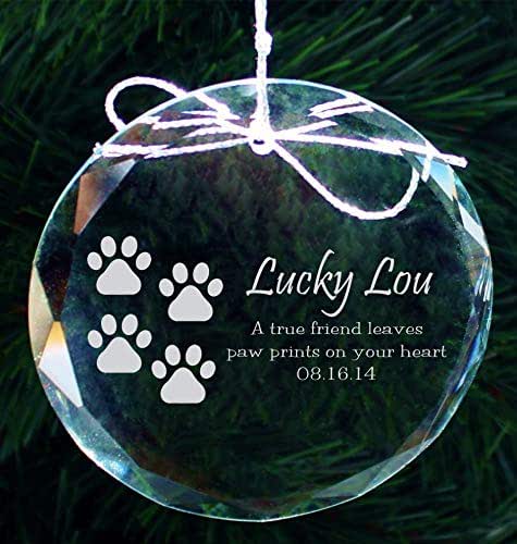 personalized pet ornaments in memory