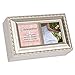 Quinceanera Champagne Silver Cottage Garden Petite Music Box Plays Light Up My Life