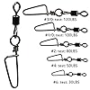 Sougayilang-Fishing-Rolling-Swivel-with-Coast-Lock-Snap-Stainless-Steel-Black-Nickel-Fish-Swivels Sougayilang-Fishing-Rolling-Swivel-with-Coast-Lock-Snap-Stainless-Steel-Black-Nickel-Fish-Swivels