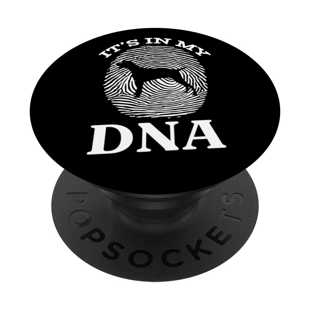 Weimaraner Dog DNA I Fingerprint Weimaraner Dog PopSockets Swappable PopGrip