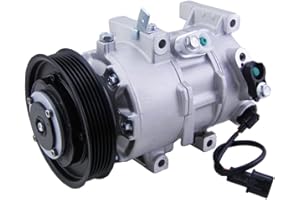 Pamolag AC Compressor for Hyundai Accent For Kia Rio 2012-2017 A/C Compressor 1.6L 1591CC DVE12 1177324 CO 20765C GL Hatchbac