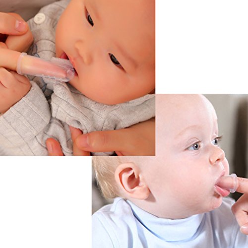 3 Baby+Toothbrush+Case+Finger+Babies