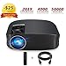 HD Projector, GBTIGER 4000 Lumens LED Video Projector, Full HD 1080p Support, 200