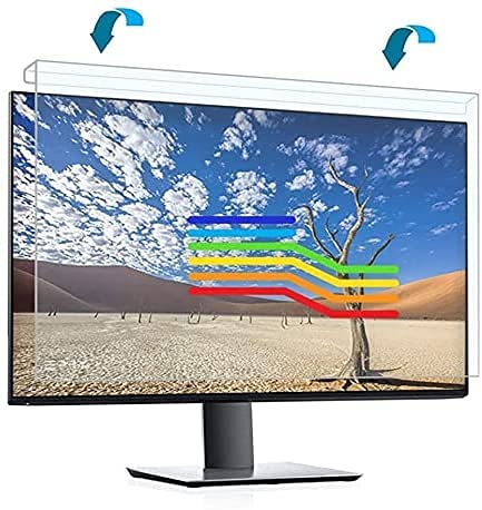 EPHY Anti Blue Light Screen Protector Filter - Blue Blocking Computer Monitor Screen Protector for Eyes - Easy On/Off Removable (20" to 22" Inches) — image 1