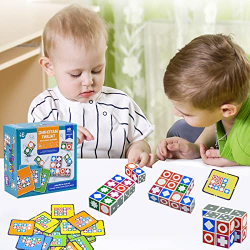 Locisne Wooden Matching Game Puzzle Games, New Wave Match Puzzles