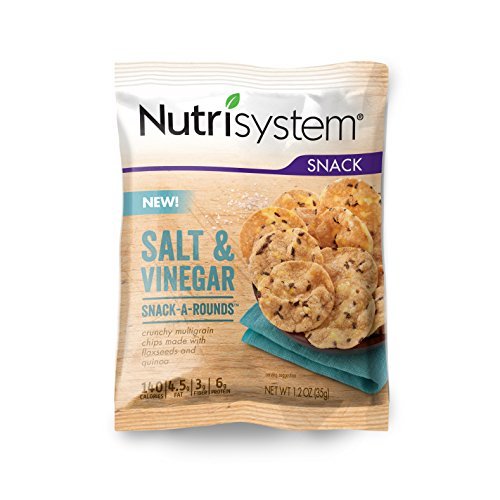 Nutrisystem Salt & Vinegar Snack-A-RoundsTM 8 Count by Nutrisystem