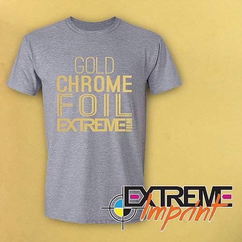20" Extreme Foil Heat Transfer Vinyl - 1 Yard (3 Feet) (Foil Gold Chrome)