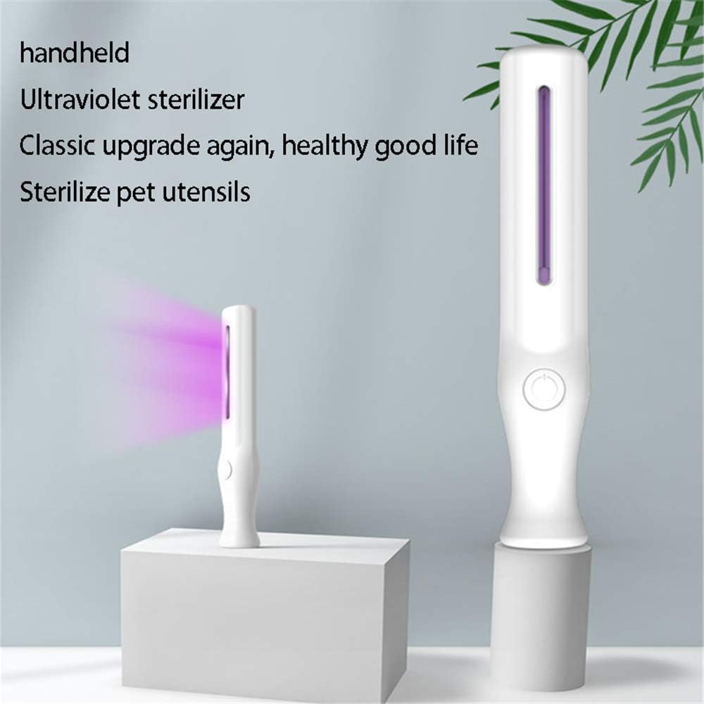 UV-C Sanitizer Sterilizer, Portable UV Ultraviolet Light Room Steriliser, Anti-Bacterial Disinfect for Kills Up To 99.9% of Mold Bacteria Germs for Home Office Hotel Travel Use