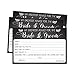 Hadley Designs 50 Floral Wedding Advice Cards-Guest Book Alternative, Bridal Shower Games For Guests, Wedding Card Boxes For Reception, Advice Cards For the Bride and Groom, Games For Guests