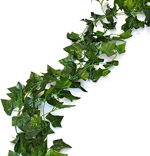 312 feet- 48 English Ivy Silk Greenery Garlands Wedding Party