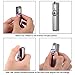 HUOWA Torch Cigar Lighter, 3 Jet Flame Butane Refillable Cigar Lighter with Punch and Replaceable Flint