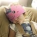 VCOM Kids Headphones, Volume Limited Girls Earphones with Thin Removable Speakers & Soft Washable Fleece Sleeping Headband 3.5mm Jack Compatible for iPad Kindle Tablet Laptop Smartphone(Pink Unicorn)