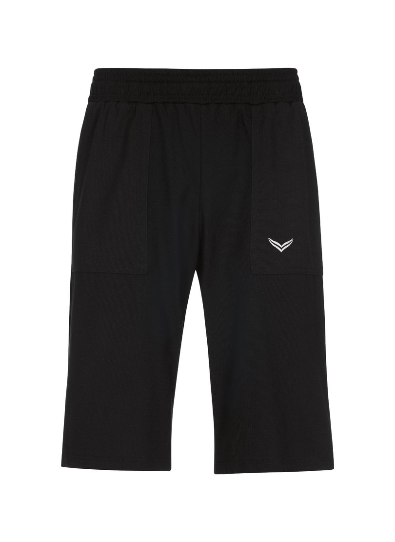 Trigema Women's 537191 Bermudas, Black (Black 008), S