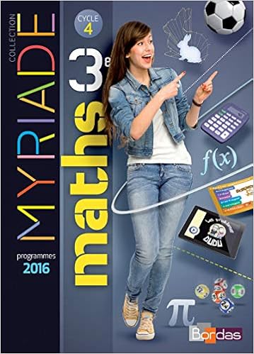 Amazon Fr Myriade 3e Manuel De L Eleve Grand Format Nouveau Programme 2016 Boullis Marc Livres