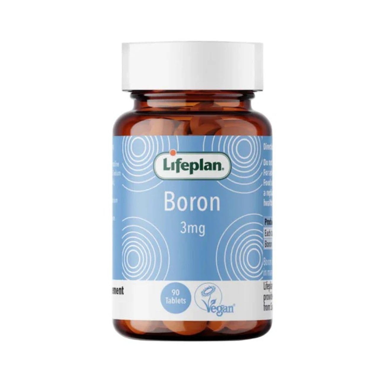 Lifeplan Boron 3mg 90 Tablets