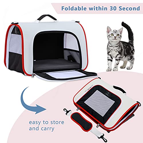A4Pet Rabbit Carrier Bunny Carriers,Airline Approved Lightweight SoftSided Portable Small