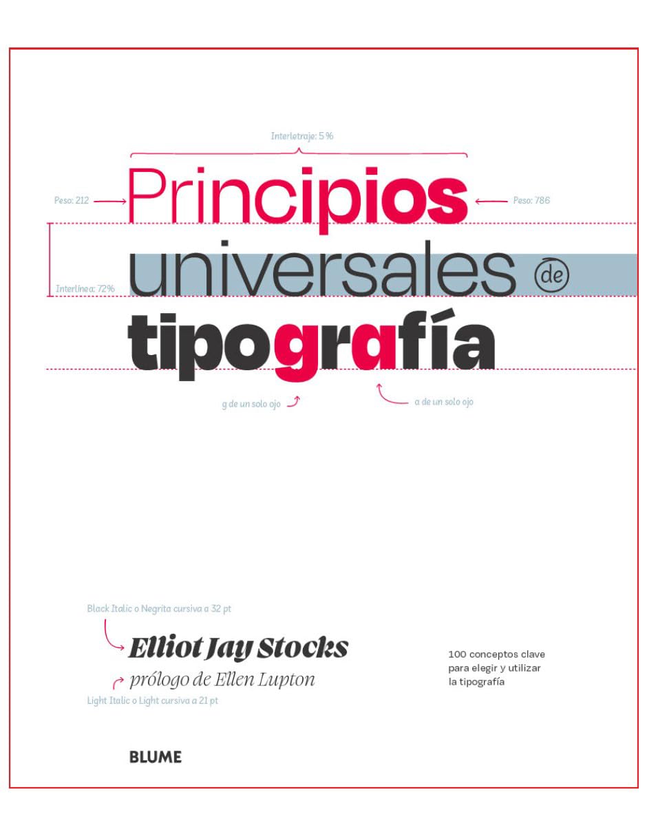 Portada de Principios universales de tipografía (TALLER DE ARTE)