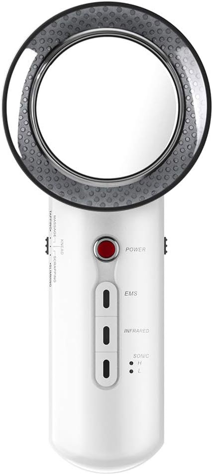 DGTRHTED Fat Remover - 3-in-1 Ultrasonic Cavitation EMS Facial Slimming Massager Weight Loss Beauty Machine Fat Loss Machine EU