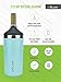 REDUCE Single Bottle Wine Chiller â€“ Stainless Steel Wine Cooler Sleeve, Insulated Wine Chillers to Keep Wine at the Perfect Temperature, No Ice Required â€“ An Ideal Gift, Fits Most Wine Bottles