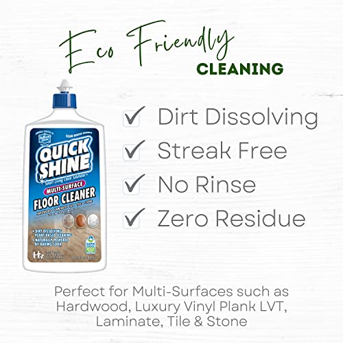 Quick Shine Spray Mop Kit with 1 Mop Pad & 1 MultiSurface Floor