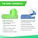 Microfiber Mop Pads 2 Pk Reusable Cloth Mop Head Replacements for Microfiber Mops for Floor Cleaning - 18