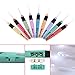 LED Crochet Hook Set, 3pcs/9pcs Light Up Knitting Needles Weave Sewing Tool Accessories (Pattern D=9 size)