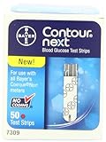 Bayer Contour Next NFR Test Strips, 50 Count (Health and Beauty)