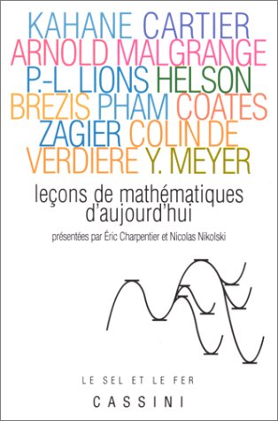 Leçons de mathématiques d'aujourd'hui