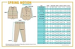 Spring Notion Big Boys' Modern Fit Dress Suit Set 7