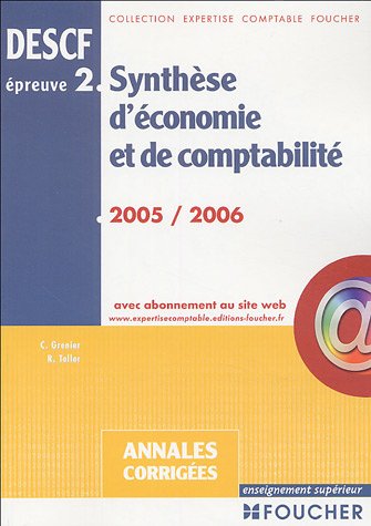 Synthèse d'économie et de comptabilité