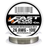 Fast Fog 100 ft - 26 Gauge AWG Nichrome 80 Resistance Wire 100’ Length