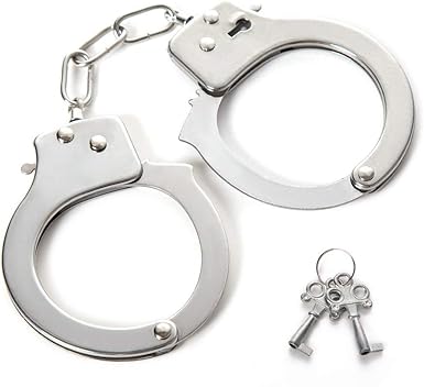 toy metal handcuffs