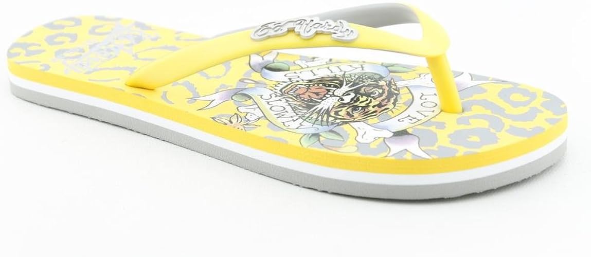 ed hardy flip flops