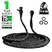 monyar 75FT Expandable Garden Hose, Water Hose with 3/4 inch Fittings, 75' Expanding Hoses with Extra Strength Fabric, Outdoor Flexible Hose with Multi-Layer Latex Core, Lightweight Yard Hose (Black)