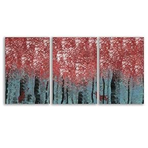 3 Piece Canvas Wall Art - Abstract Geometry - Canvas Prints Home Artwork Decoration for Living Room,Bedroom - 16"x24" x 3 Panels