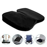 Milliard Coccyx Seat Cushion, Foam Comfort Orthopedic Coccyx Wedge Pillow for Tailbone Pain and Injury (Health and Beauty)