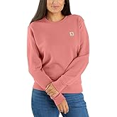 Carhartt Women's Relaxed Fit Midweight French Terry Crewneck Sweatshirt