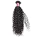 Nadula 10A Unprocessed Brazilian Virgin Curly 3 Bundles 95-100g/ Bundle Natural Color Remy Human Hair Weave (8 10 12inch)