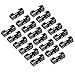 eBoot 20 Pack Self Adhesive Cable Clips Cable Drop Wire Holder, Black