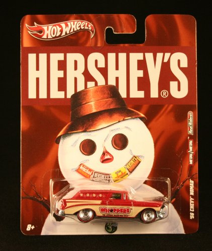 '56 CHEVY NOMAD * WHOPPERS * Hershey's Hot Wheels 2011 Nostalgia Series 1:64 Scale Die-Cast Vehicle