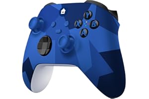 BUERTT Xbox One Controller,Xbox Controller Wireless with 2.4G Wireless Adapter,Wireless Controller for Xbox One,Xbox Series X/S,with 3.5mm Audio Jack,Camo Blue