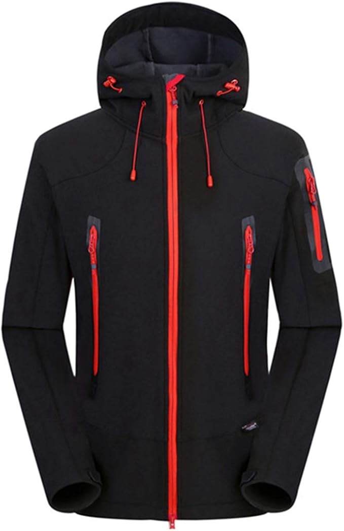 Waterproof Softshell Hiking Jacket Men Windbreaker Breathable Rain Coat