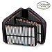 Miraclekoo 120 Slots Handy Deluxe Colored Pencil Case Pencils Holder Super Large Capacity Multi-layer Portable Pencil Organizer (purple)