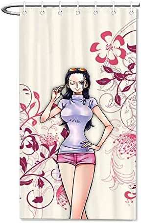 シャワーカーテン ワンピース風呂カーテン 浴室 価格 交渉 送料無料 環境にやさしい 目隠し洗面所 間仕切り お風呂の窓用 90x180cm 取付簡単 カーテンリング付属 遮光 防水防カビ加工