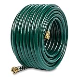 Gilmour 824001-1001 Flexogen Heavy Duty Watering Garden Hose 1/2in x 100 Feet, Green