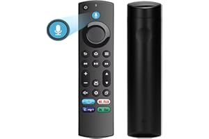 Replacement TV Remote with Voice Control - Compatible with Smart TV Stick(HD/2nd Gen/3rd Gen/4K/4K Max/Lite), TV (3rd Gen/Cub