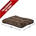MidWest Homes for Pets Intermediate QuietTime Deluxe Coco Chic Pet Bed, Ultra-Soft & Overstuffed, Machine Washable, Fits 36-inch Crate